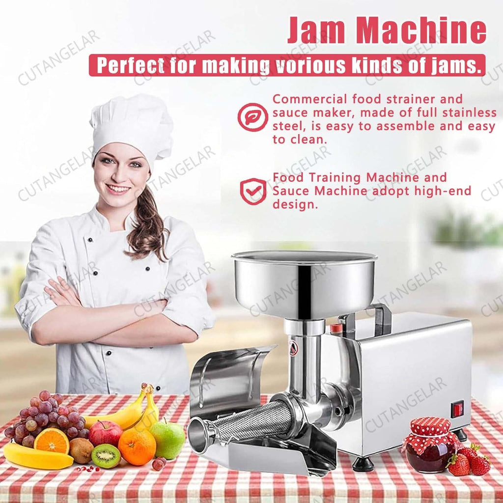 450W Stainless Steel Electric Tomato Strainer W1577