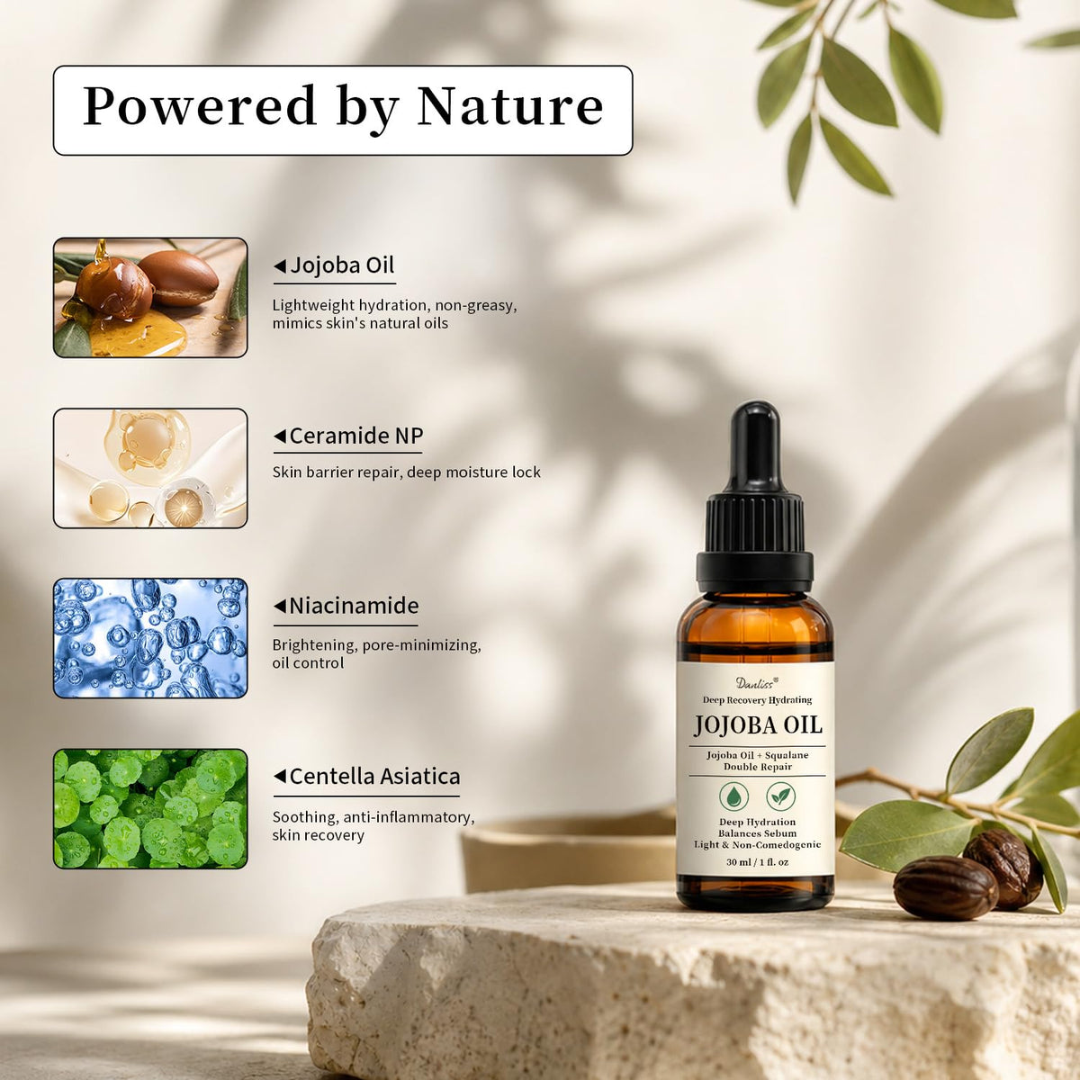 Jojoba Face Oil with Niacinamide Q9180