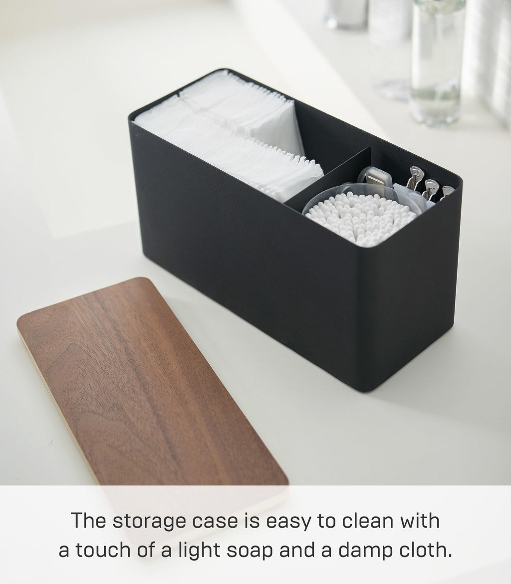 Countertop Organizer Metal Steel Wood W41109