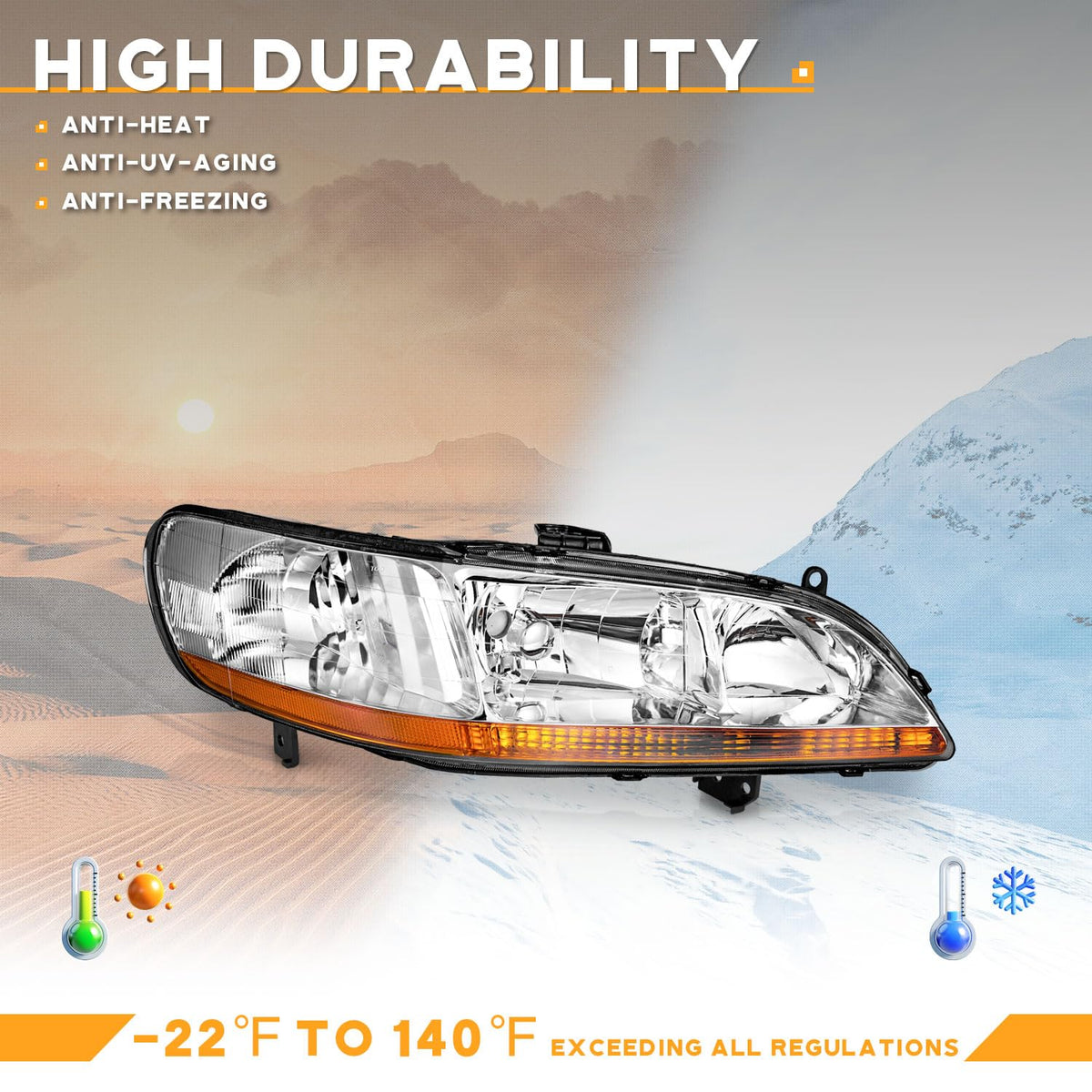 Headlight Assemblies Pair S75602