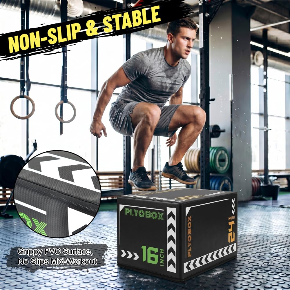3-in-1 Adjustable Foam Plyo Box L9463