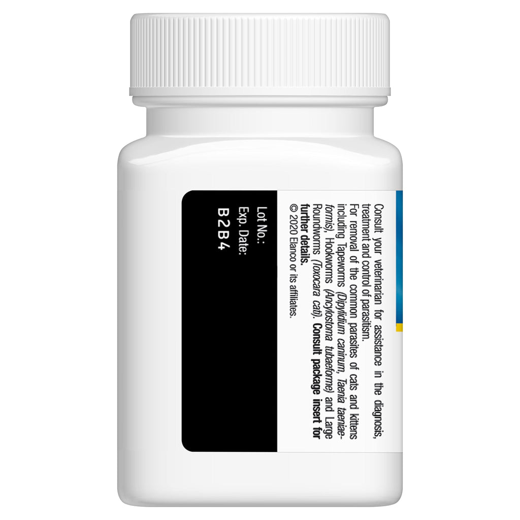 Cat and Kitten Dewormer 50 Tablets Q9679