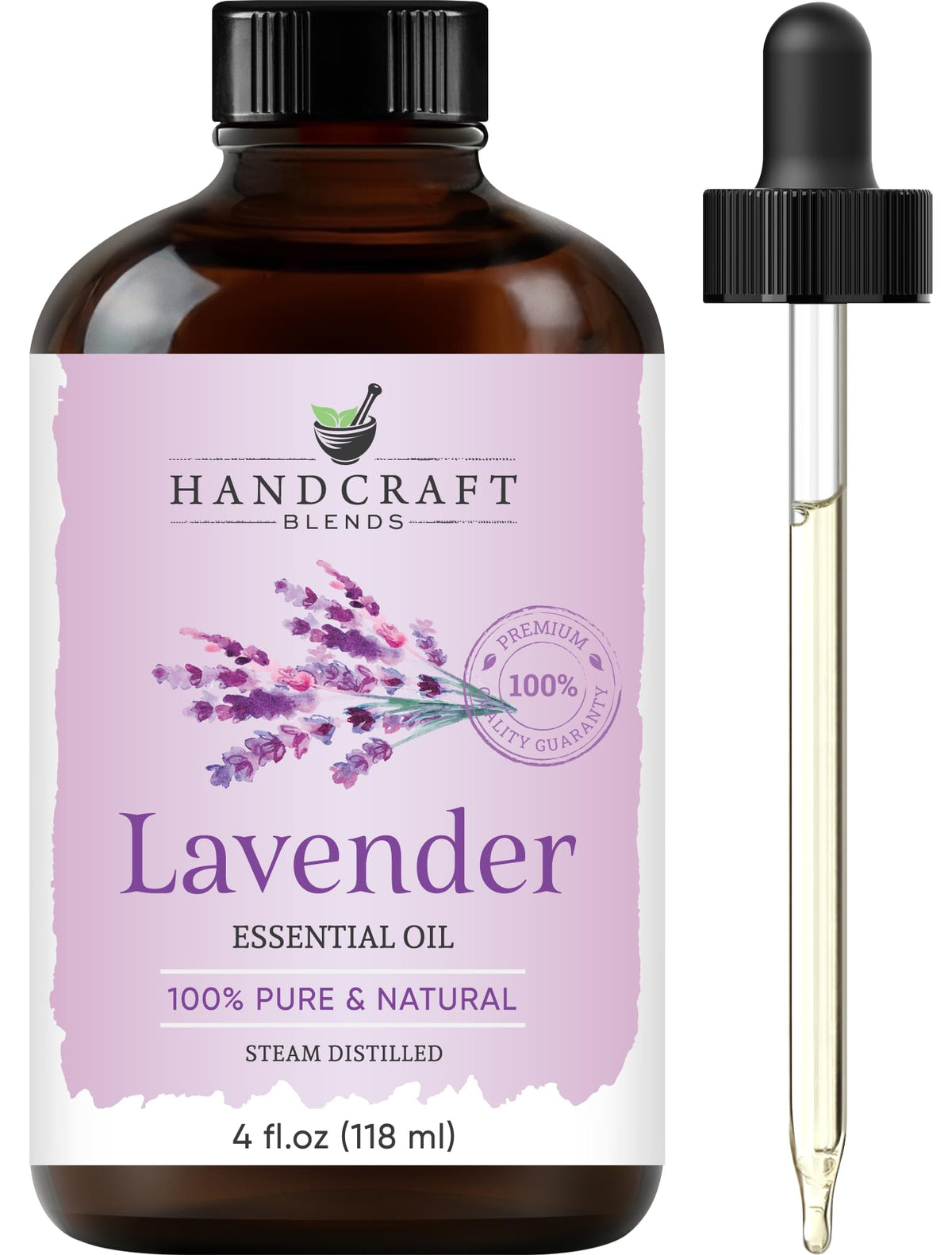 100% Pure & Natural Orange, Lavender, Peppermint Essential Oil Blend 4 Fl. Oz M98520