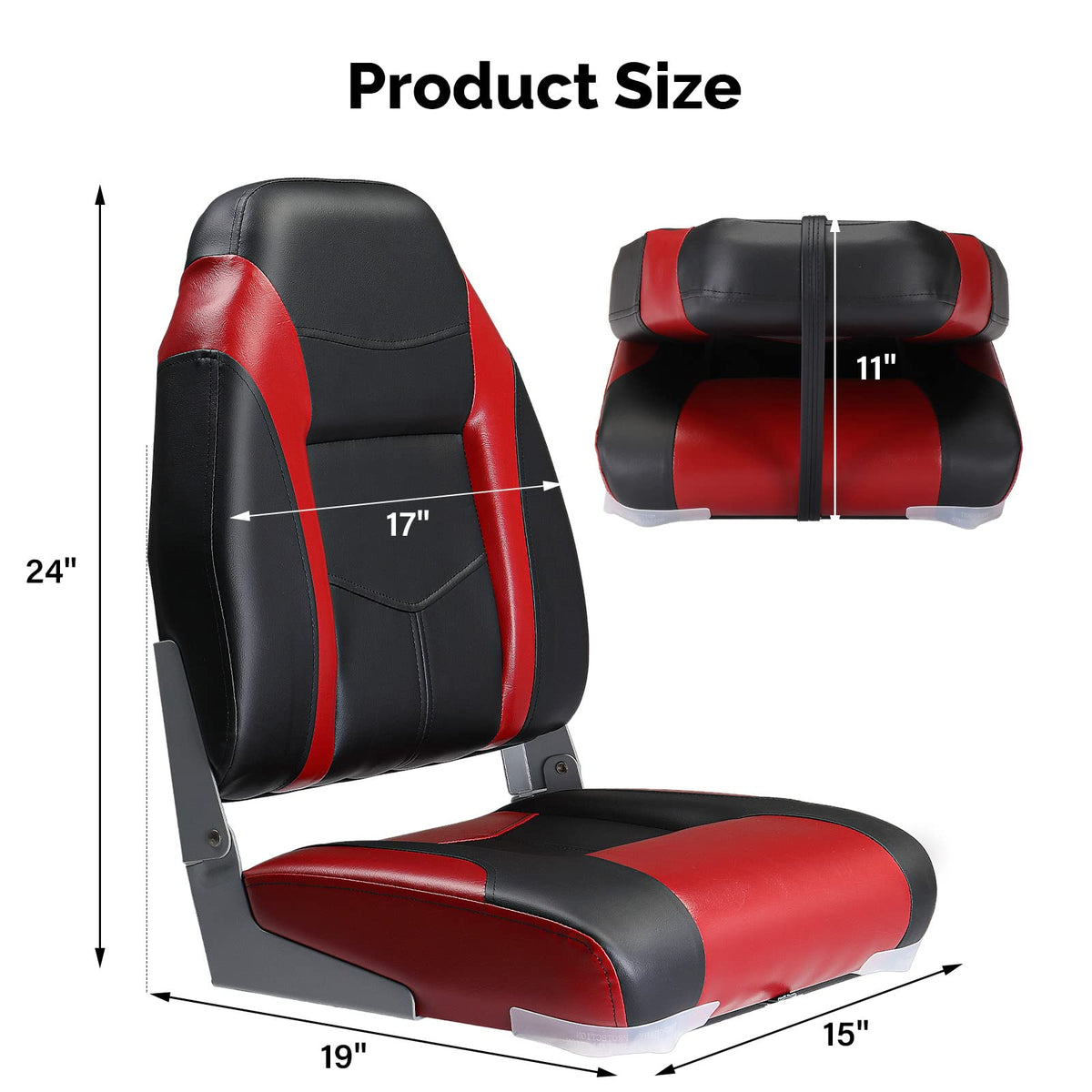 Folding Waterproof Boat Seats 2 Packs M269834