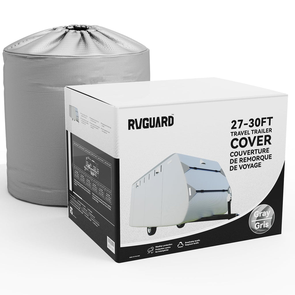 Grey 27'-30' RV Travel Trailer Cover J232
