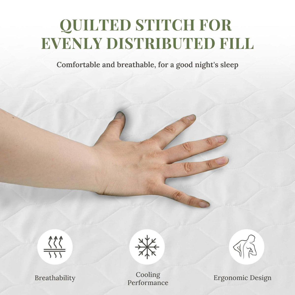 5 Inch Twin Size Memory Foam Mattress T834273