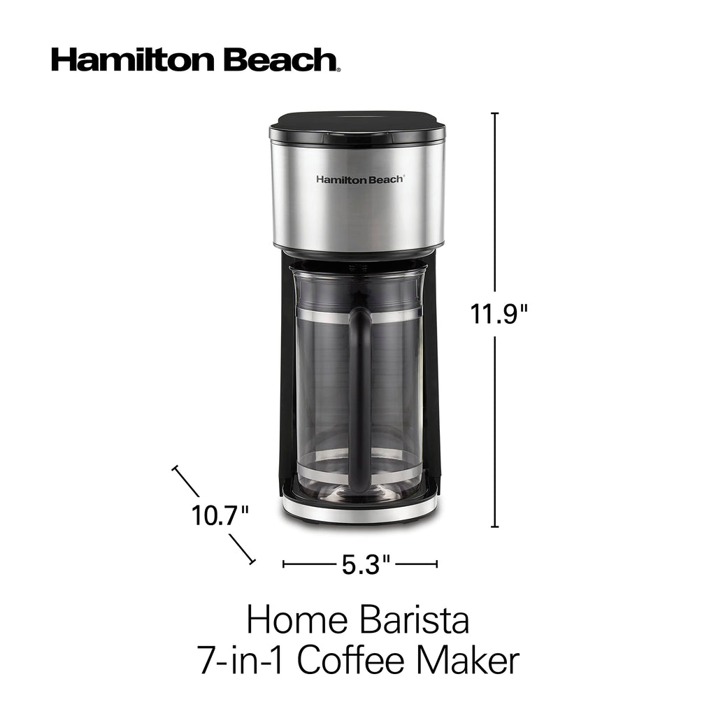 7-in-1 Coffee Maker with 6 Cup Carafe, Black Z56975