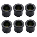Guitar String Ferrules, Black (Set of 6) S447