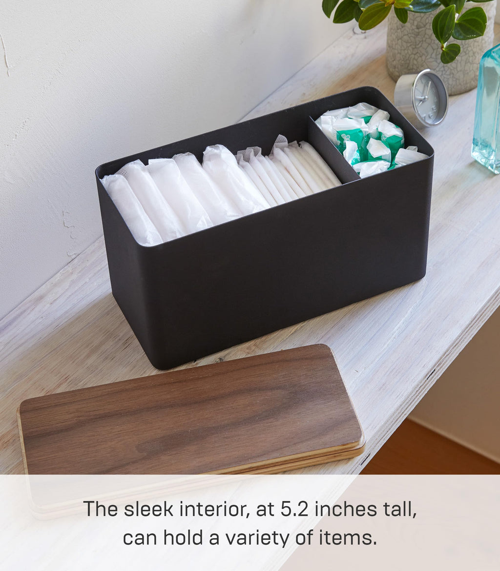 Countertop Organizer Metal Steel Wood W41109