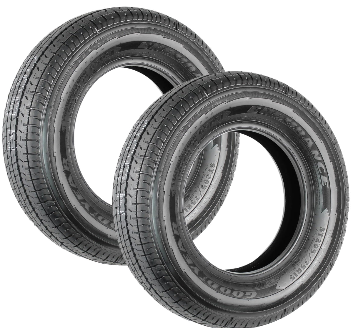 2-Pack All Season Radial Tire ST205/75R15 I5432