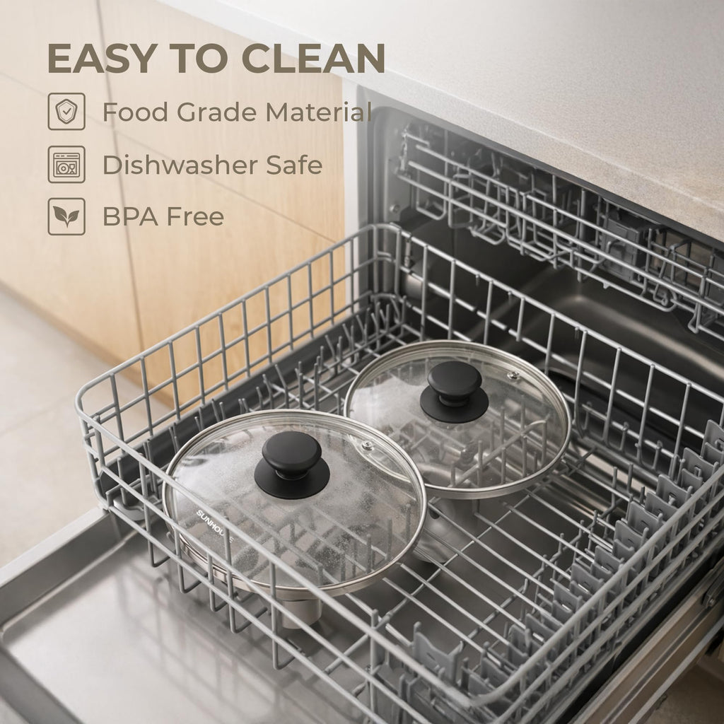 10 Inch Tempered Glass Pan Lid Z703