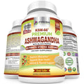 Ashwagandha Capsules 1200mg Root Extract with Black Pepper 60 Vegan Capsules Q706