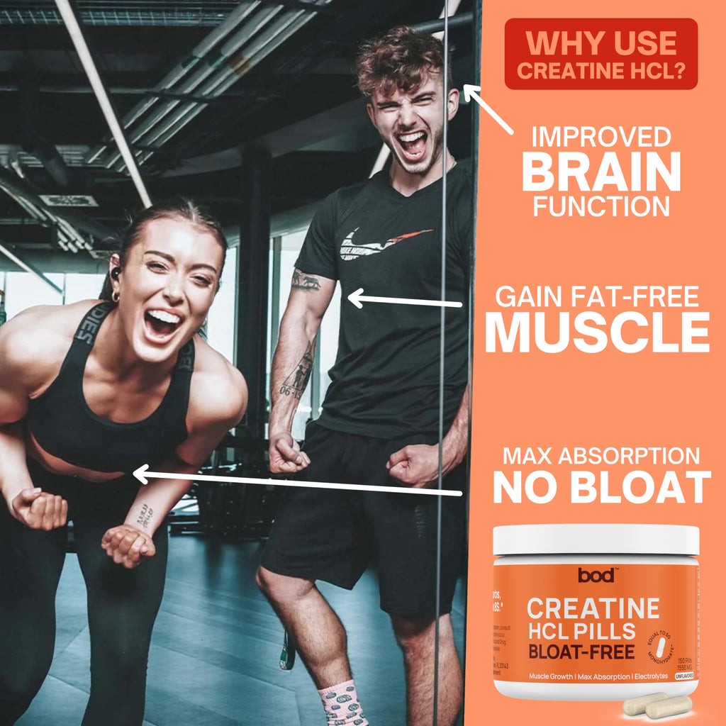 Creatine HCL Capsules 150 Pills H87395