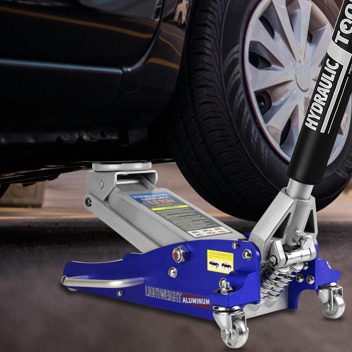 1.5 Ton Low Profile Steel Floor Jack T109