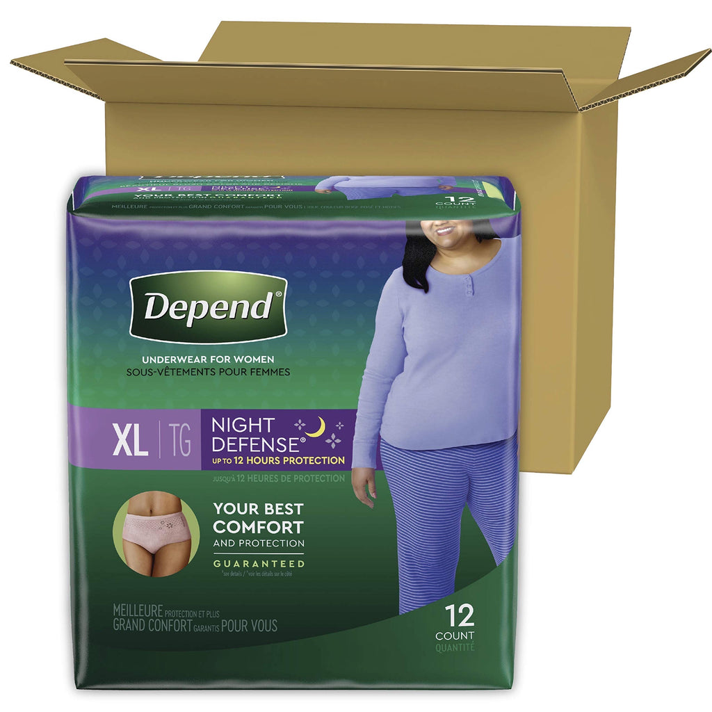 Blush XL Incontinence Underwear and Disposable Bed Pads E4682