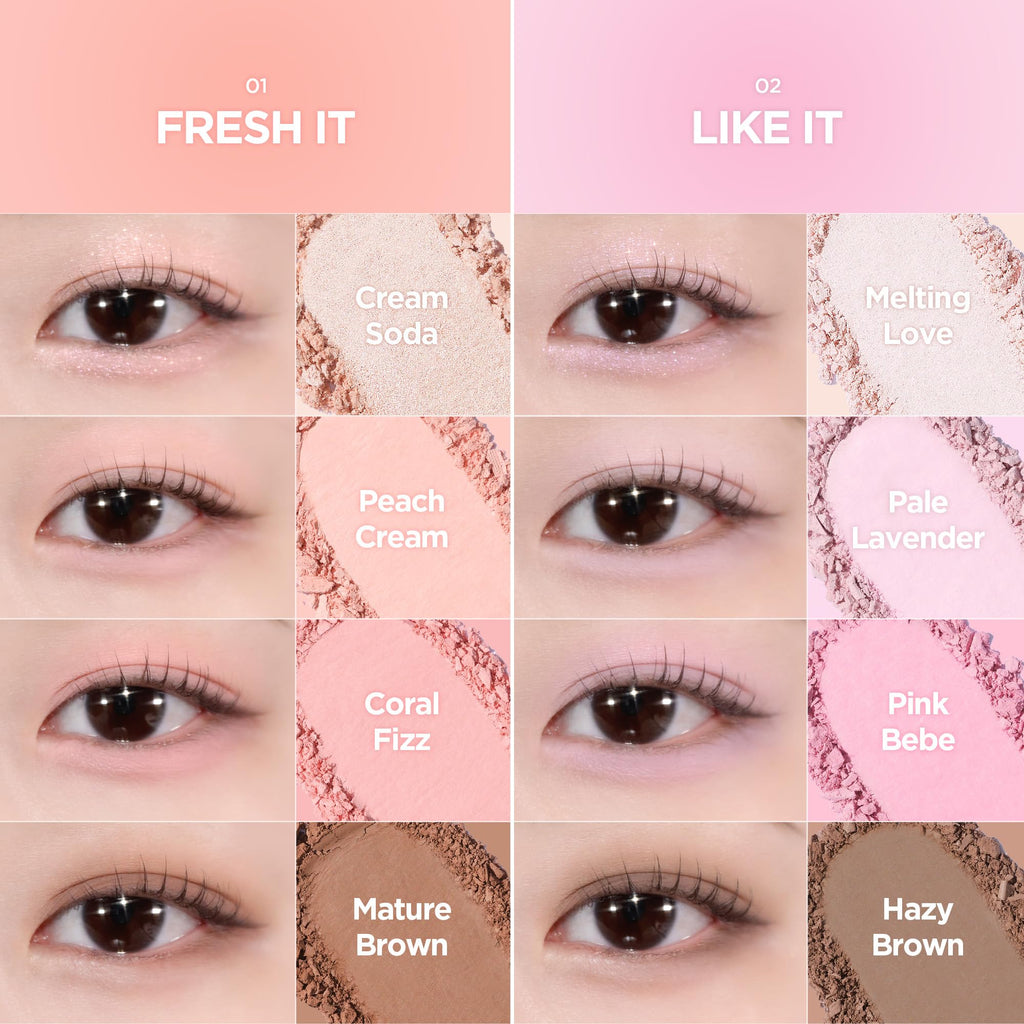 4-Shade Korean Eyeshadow Palette N8866