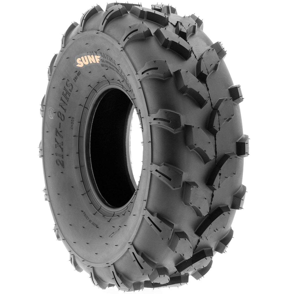 Set of 4 Off-Road ATV Tires 18x7-8 Front & 18x9.5-8 Rear 6 Ply Tubeless J3148