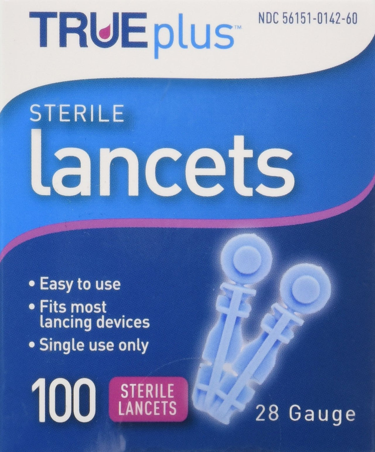 Sterile Lancets 28 Gauge 100 Count T731093