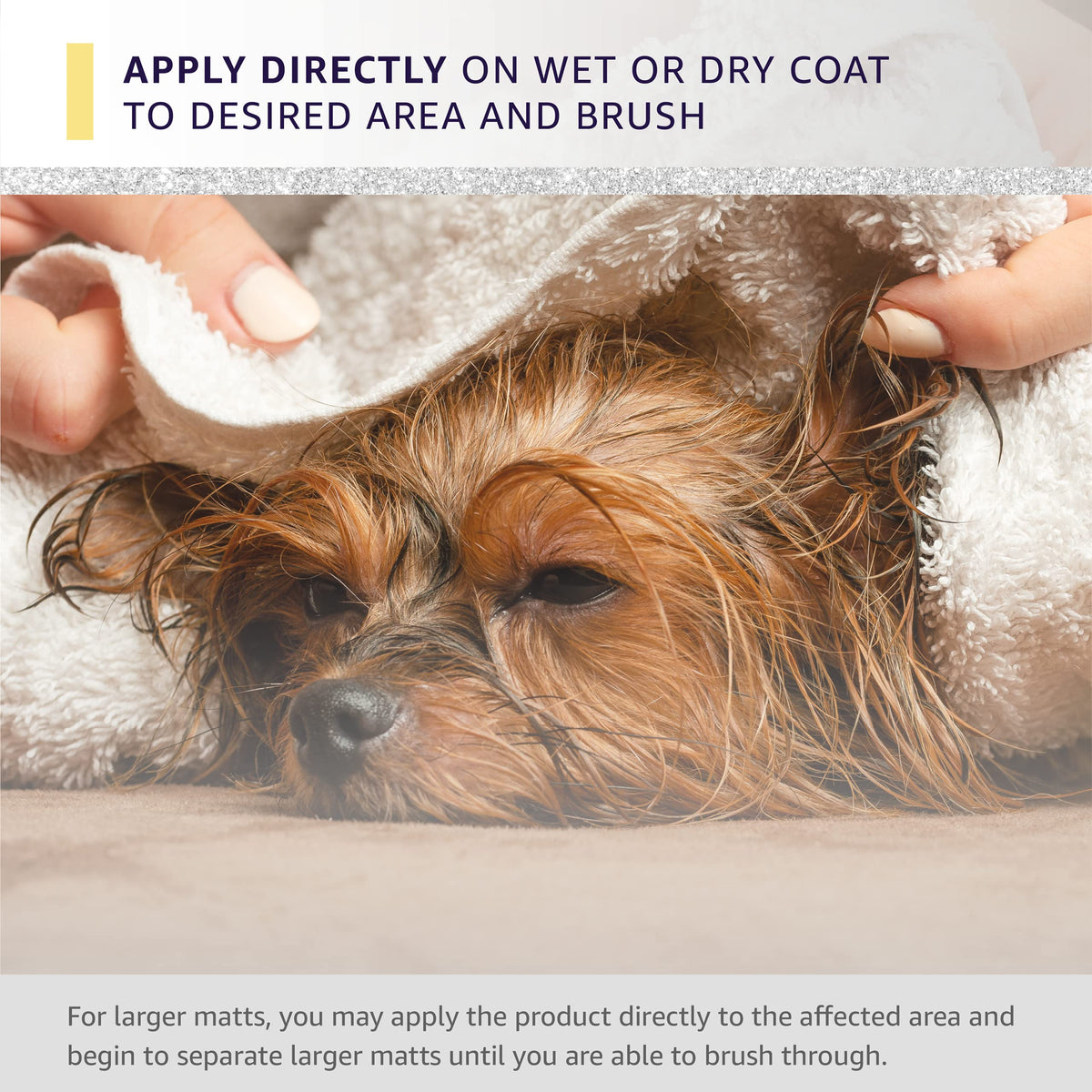 Dematting and Finishing Spray for Dogs and Cats W87765